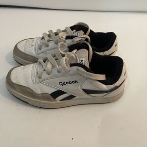 Reebok Kids White and Gray Sneakers